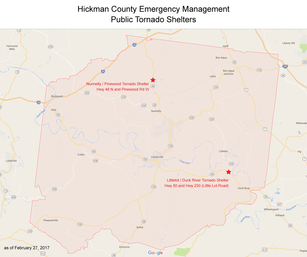 Hickman County Tornado Shelters Hickman Severe Weather Hickman